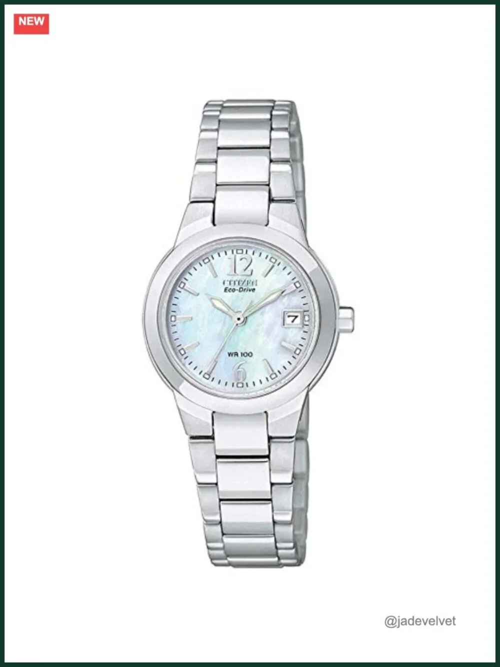 Eco-Drive Dress Classic Watch Silver-Tone Stainless Steel Solar
